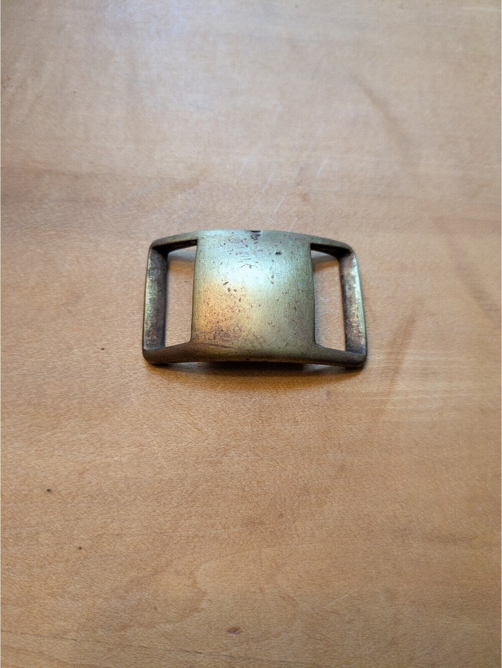 Small vintage brass buckle